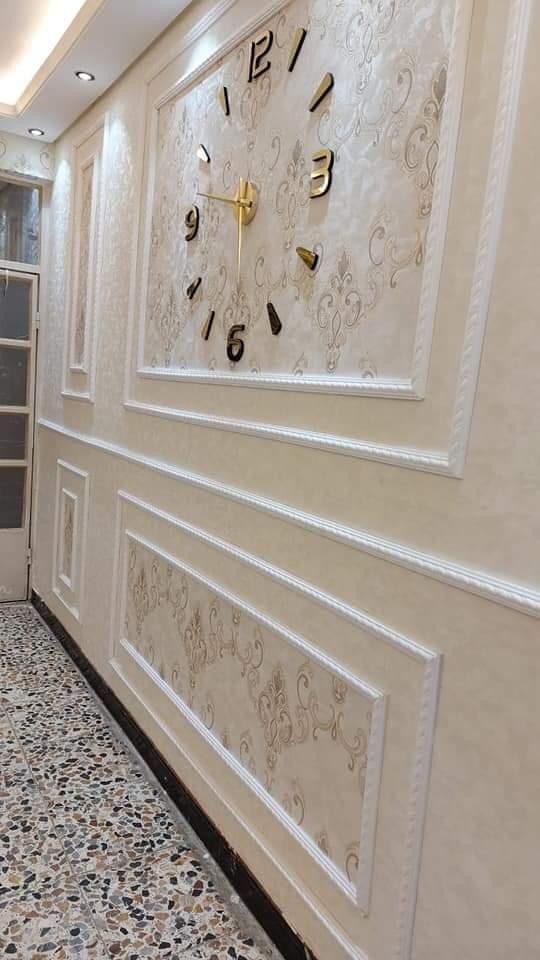 Mise en peinture mate de haute qualité sur plafond et murs