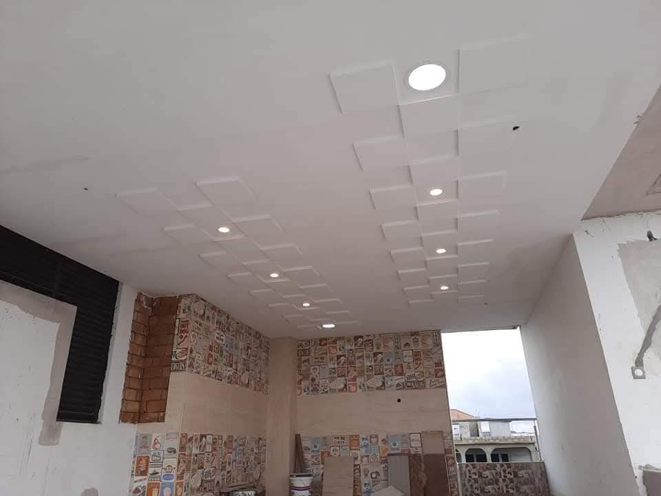 Finition enduit et peinture